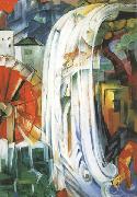 Franz Marc The Bewitched Mill (mk34) oil painting on canvas